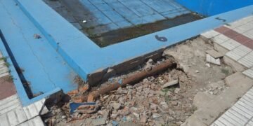 Verano sin pileta municipal, la misma esta destrozada
