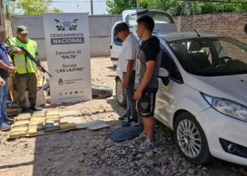 Partieron de Orán con 24 kilos de cocaína en el tanque de combustible
