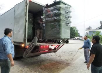 La Municipalidad de Orán adquirió 50 contenedores para los residuos