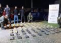 Los detuvieron traficando 84 kilos de cocaína