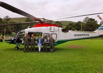 Bullrich: “El helicóptero vuelve a volar para proteger la frontera en Salta”