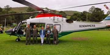 Bullrich: “El helicóptero vuelve a volar para proteger la frontera en Salta”
