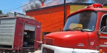 Voraz incendio provocó pérdidas totales
