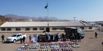 Intentaron ingresar al país con 368 kilos de marihuana