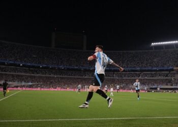 Triplete de Messi en la goleada a Bolivia