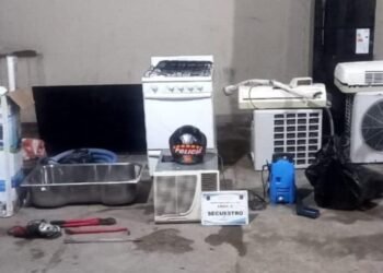 La policía recuperó elementos robados