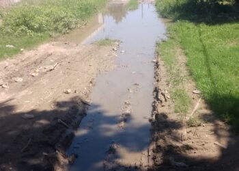 Vecinos del Barrio Kirchner denuncian una “laguna”