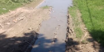 Vecinos del Barrio Kirchner denuncian una “laguna”