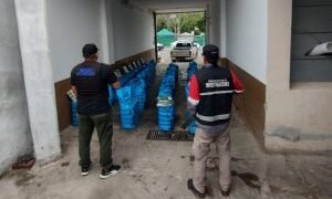 La Policía secuestró 750 kilos de hojas de coca