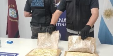 La policía secuestró más de 4 kilos de cocaína