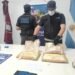 La policía secuestró más de 4 kilos de cocaína