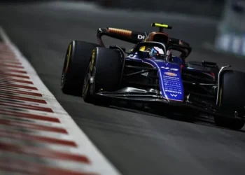 Colapinto terminó 18° en su segunda práctica libre en el GP de Las Vegas 