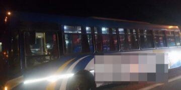 Colectivero dio positivo en un control de alcoholemia
