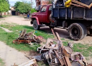 Descacharrado Masivo: Levantaron 168 toneladas de cacharros