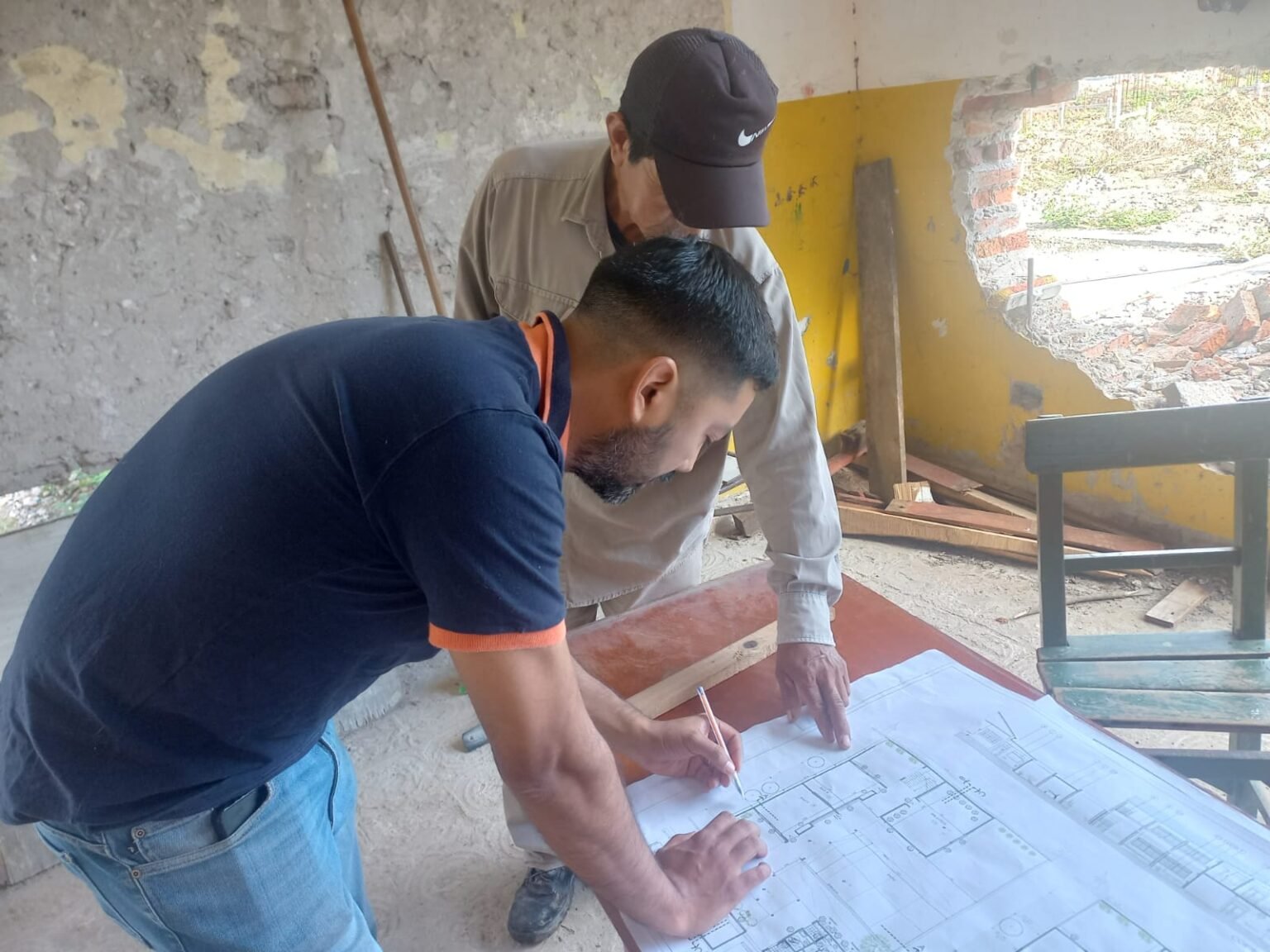 Comenzaron las obras en la Escuela “General Pizarro” - Radio Ciudad Oran