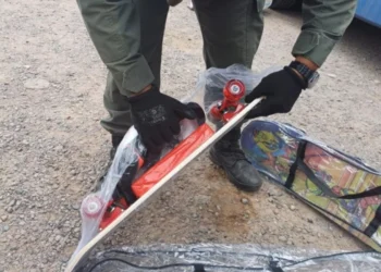 “Patinetas narcos” en un tour de compras