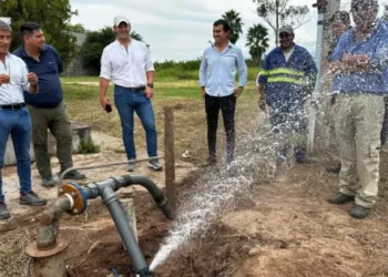 Colonia Santa Rosa: Habilitaron dos nuevos pozos de agua