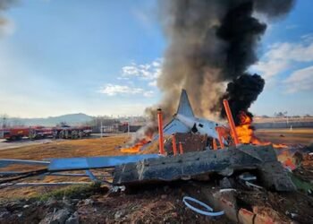Un avión en Corea del Sur se despistó, se incendió y dejó al menos 179 muertos