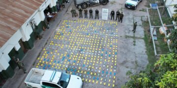 Diez años de cárcel por traficar casi 600 kilos cocaína