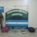 Llevaba paquetes con marihuana y hojas de coca dentro de su equipaje