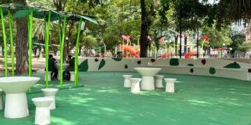 Plaza Pizarro con un nuevo espacio de recreación