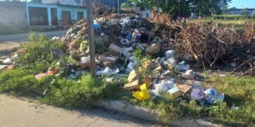 Foto denuncia de los vecinos