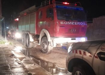Se produjo un incendio en una vivienda
