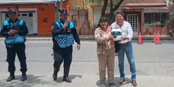 La Agencia Provincial de Seguridad Vial promovió el uso del casco 