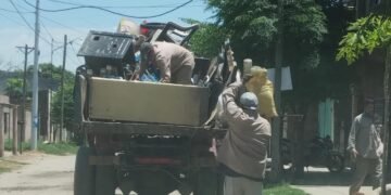En el 2024 se levantaron 7310 toneladas de cacharros