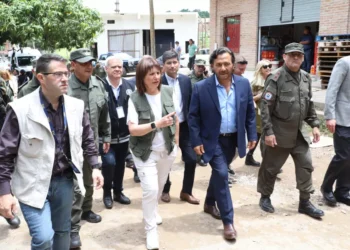 Plan Güemes: Sáenz y Bullrich supervisaron acciones en el Puerto Chalanas
