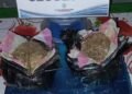 La policía secuestró más de 3 mil dosis de marihuana