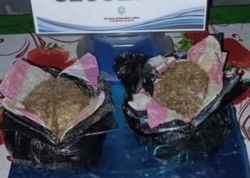 La policía secuestró más de 3 mil dosis de marihuana