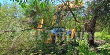 Cayó una avioneta en el predio de Universitario Rugby de Salta