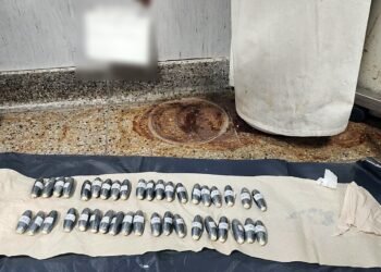 Cuatro capsuleros habían ingerido 4 kilos de cocaína