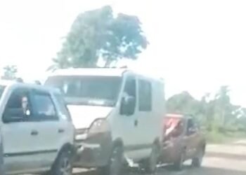 Choque en cadena en la Ruta 50