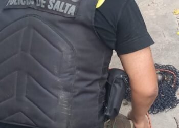 Orán: Bomberos de la Policía desactivaron la granada en el Barrio Patrón Costas