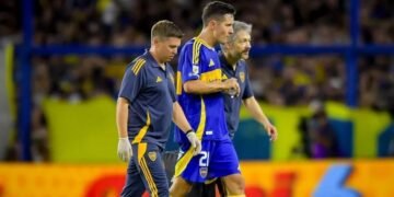 Boca: Se desgarró Ander Herrera y estará ausente un mes