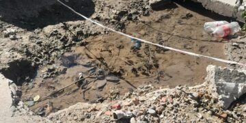 Foto denuncia de los vecinos