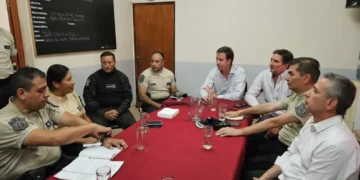 Supervisaron el servicio policial en el norte provincial