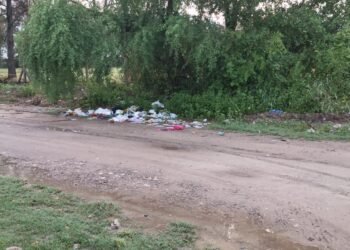 Foto denuncia de los vecinos