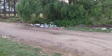 Foto denuncia de los vecinos