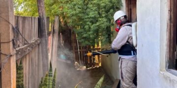 Bloqueo por caso sospechoso de dengue