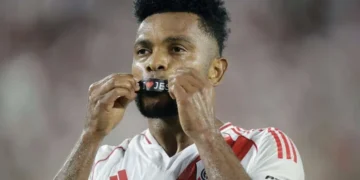 River consiguió los tres puntos ante Lanús