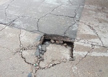 Foto denuncia de los vecinos