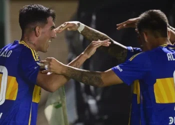 Boca sobre el final le ganó a Banfield