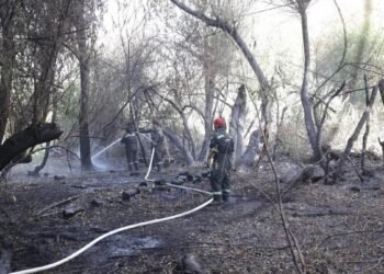 Está descontrolado el incendio en El Bolsón