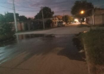 Foto denuncia de los vecinos