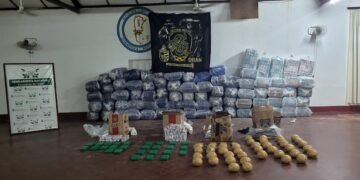 Secuestran cocaína, marihuana y hojas de coca