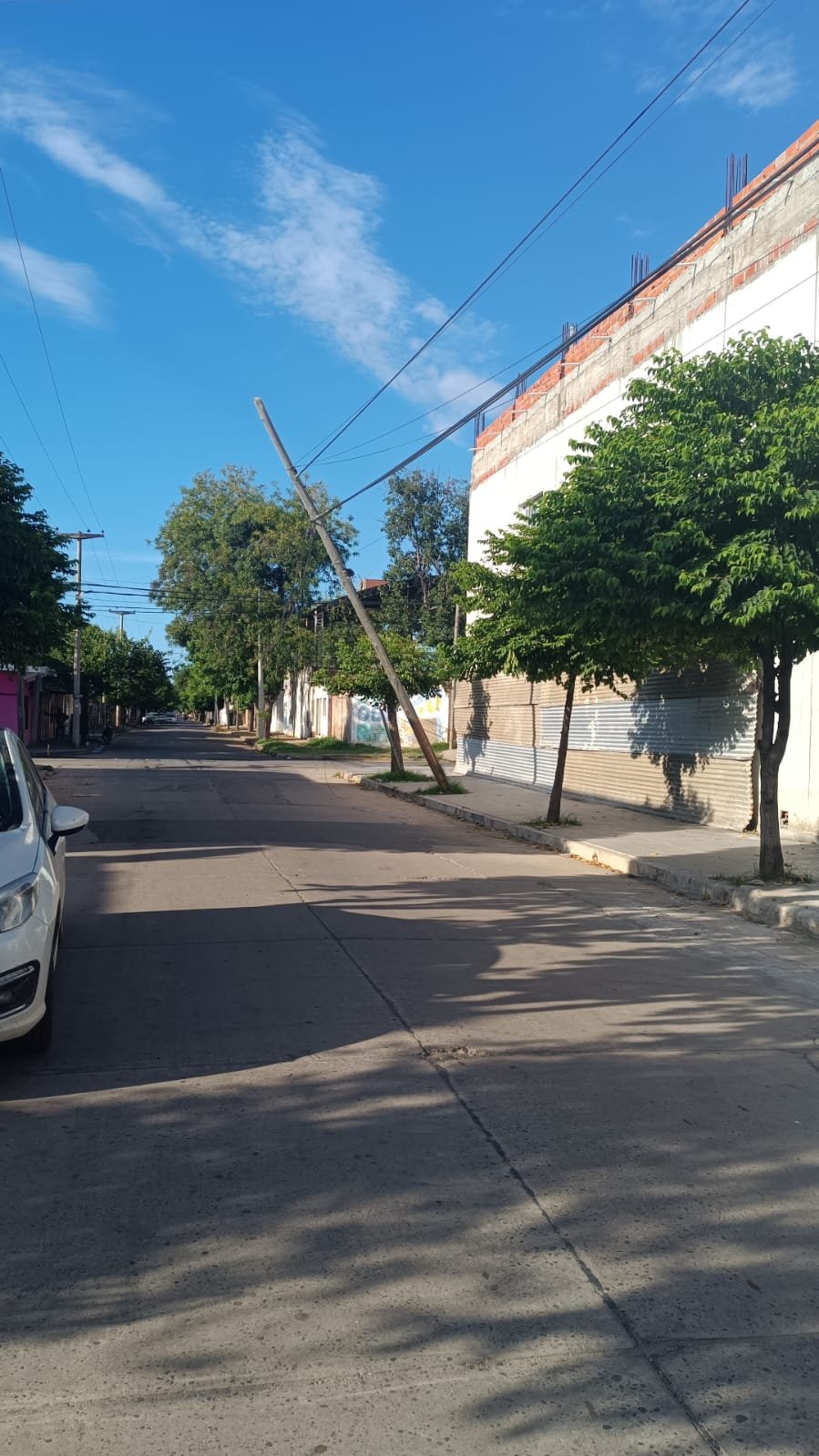 Foto denuncia de los vecinos - Radio Ciudad Oran