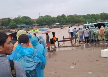 Se habilitó el paso en el Puerto Chalanas
